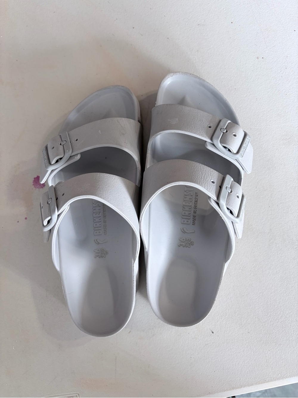 Birkenstock Arizona EVA Sandals in gray